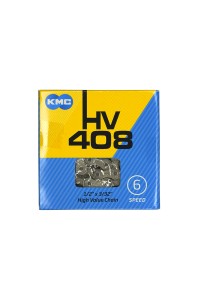 Цепь КМС HV408 1/2 х 3/32 116 зв. Silver/Silver ( Taiwan )